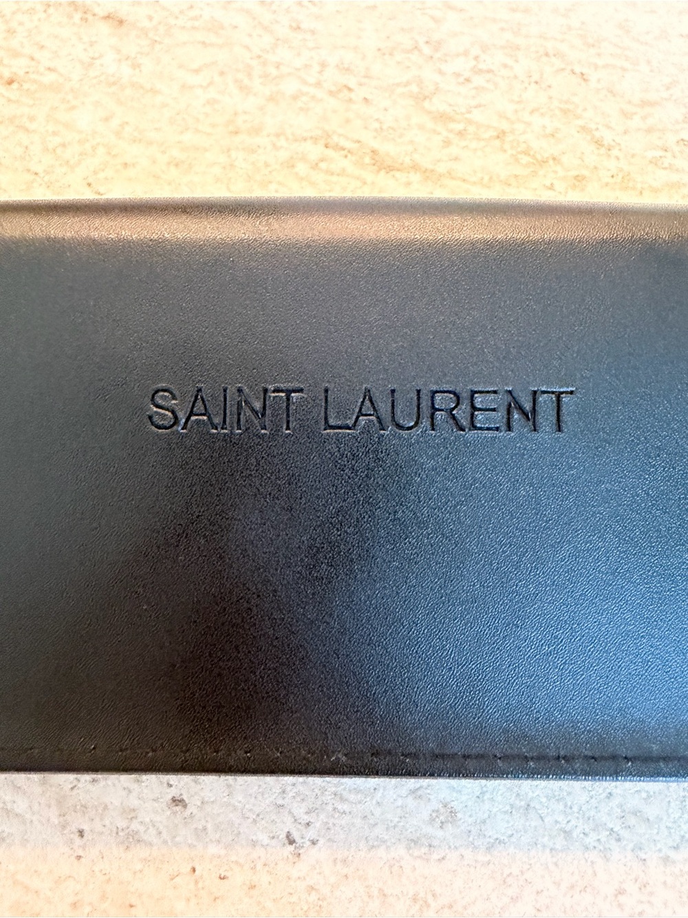 Saint Laurent Black Oval Sunglasses - Picture 10 of 11